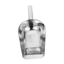 Stainless Steel Ice Scoop with Large Capacity, Durable Handle for Kitchen Ice, Flour, Beans