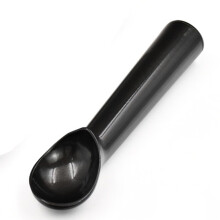 Ice Cream Scoop Heavy Duty Stainless Steel Scooper with Ergonomic Handle Easy Release Dishwasher Safe Black