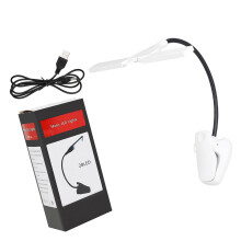 LED Music Stand Light Rechargeable Lamp with 360 Flexible Gooseneck and Strong Clip for Piano
