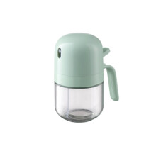 Olive Oil Sprayer Bottle 300ml Green Glass Dispenser with Precise Control for Cooking and Grilling