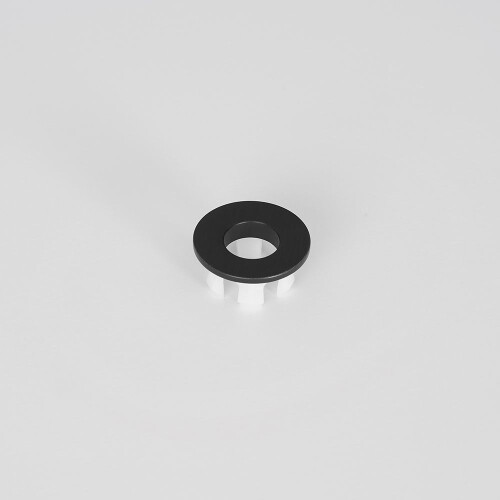NES Home Basin Overflow Ring Replacement Overflow Sink Hole Cover Black 1