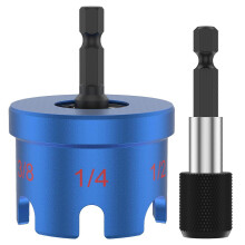 Gewinde-Stangen-Mutter-Bohraufsatz für Bohrer, magnetischer MultiSize-Treiber für schnelle Muttermontage