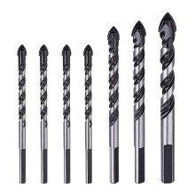 7 Stück Wolframkarbid-Bohrersatz (6,6,6,8,10,12mm)