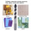 7pcs Tungsten Carbide Masonry Drill Bit Set(6,6,6,8,10,12mm) 3