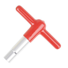 Professional TShaped Drum Tuning Key with NonSlip Silicone Cover and Durable Zinc Alloy