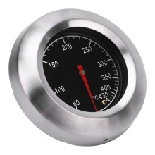 Oven Thermometer Stainless Steel Large Dial BBQ Temperature Gauge 60430 Accurate Cooking