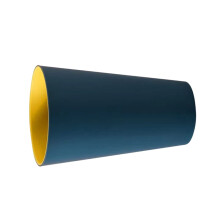 Toothbrush Cup Blue 12x7.8cm Reusable Bathroom Mouthwash Cup for Travel and Family Use