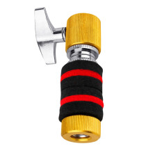 Hi Hat Clutch Aluminum Alloy Gold Adjustable Secure Fit for Drum Set Cymbals