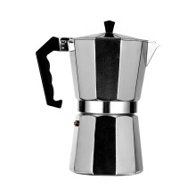 Aluminum Moka Pot 100ml Octagonal Stovetop Espresso Maker with AntiScalding Handle
