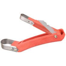 DualSided Garden Grafting Tool with Ergonomic Grip for Precision Pruning and Tree Bark Scraping 17x4x2.5 cm Round Head