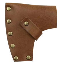 Leather Axe Sheath Hatchet Cover with Thick Durable Protection for Outdoor Camping