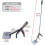 Tree Puller Tool with Long Handle Lever Action, Manual Weed Puller Steel for Garden and Yard 5