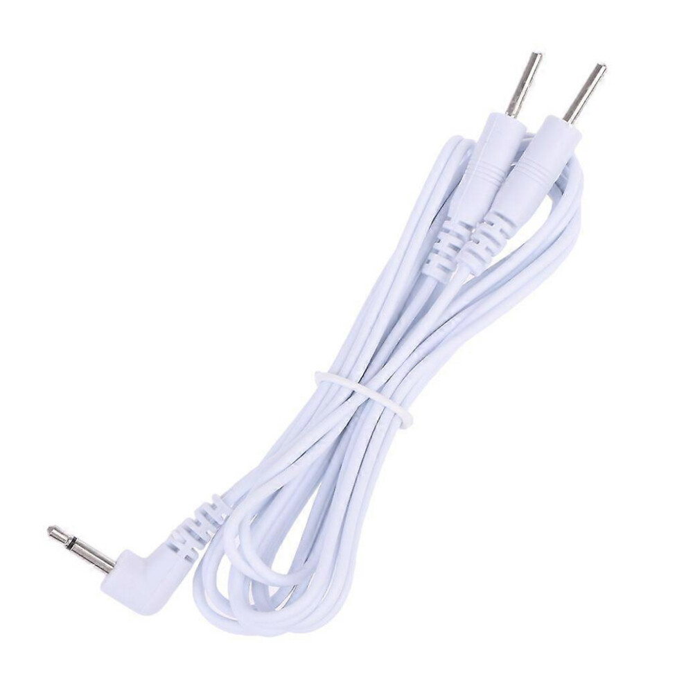 (As Show, One Size) Tens Unit Lead Wires For Electrodes Electrotherapy Stimulation Devices Parts 3242242663576