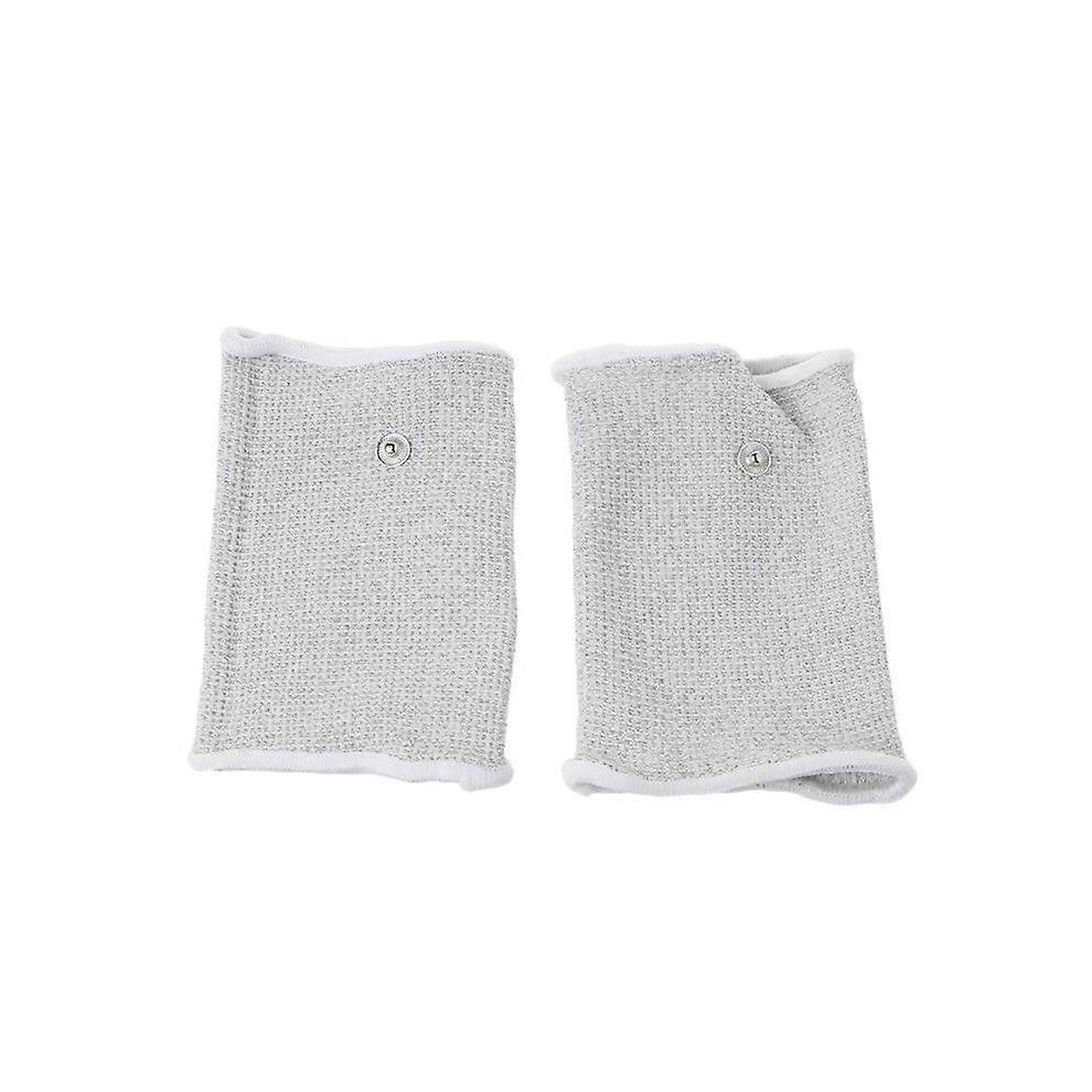 (As Show, One Size) Conductive Electrode Massage Wrist For Physiotherapy Pain Relief Wristguard 3364096786178