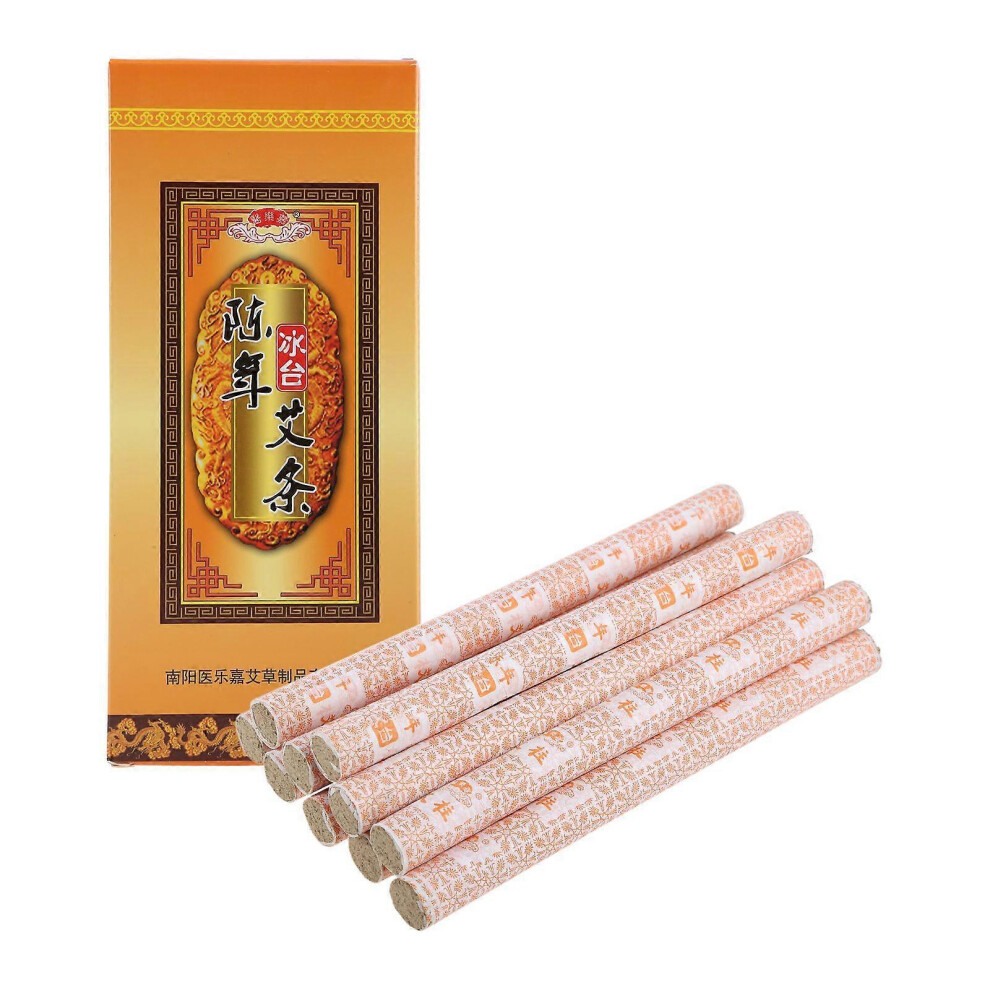 (As Show, One Size) Fifteen Years Aging Moxa Roll Stick Chinese Moxibustion Acupuncture Therapy New 5213747824951
