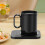 Coffee Cup Warmer with Adjustable Temperature Control, Even Heating Pad for Desk, Tea or Milk 3