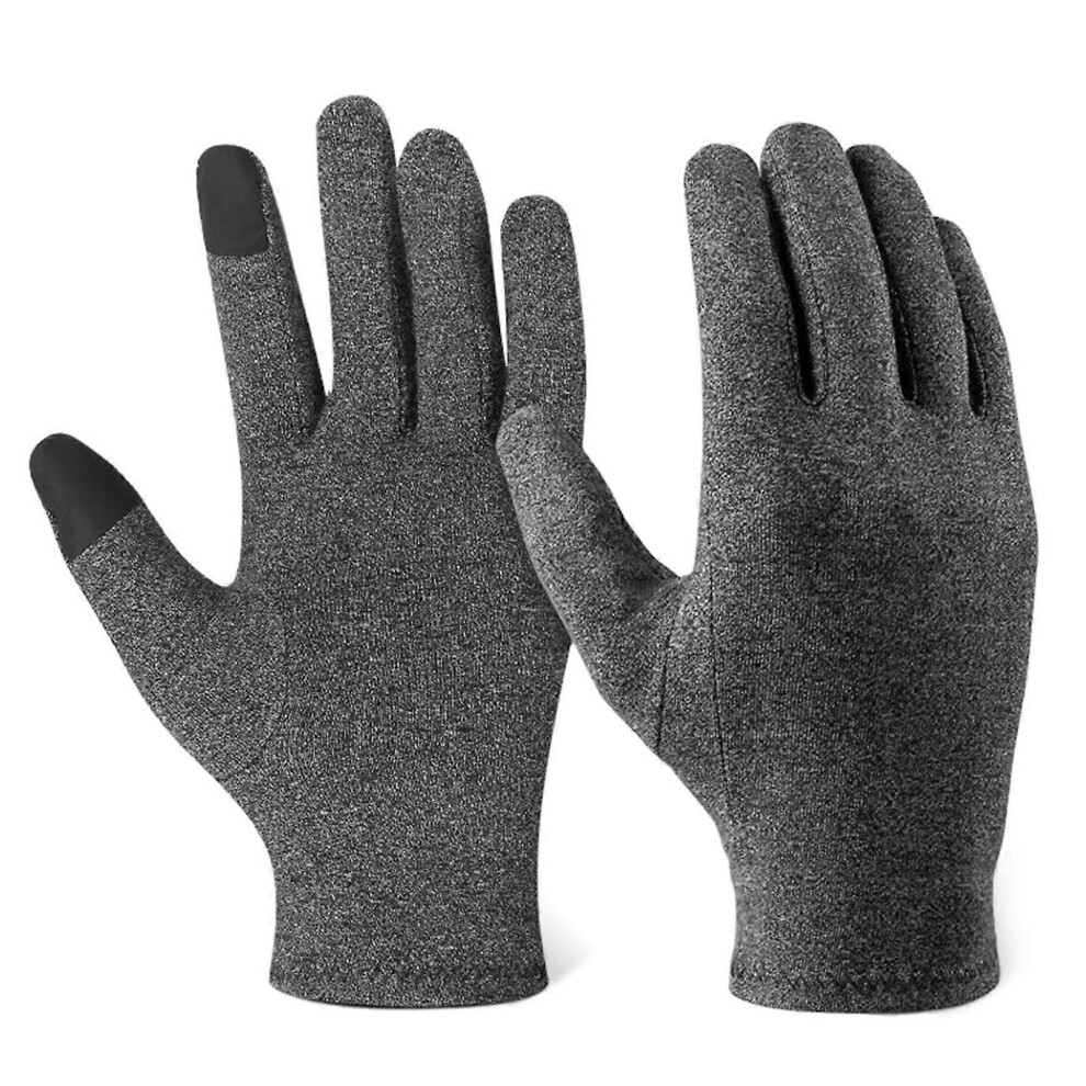(As Show, M) Mens Womens Compression Gloves Warm Grip Smartphone Touchscreen Thermal Gloves 5213747863127