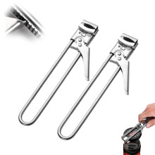 Adjustable Stainless Steel Jar Opener for Seniors and Weak Hands, NonSlip Bottle Opener, 2Pcs