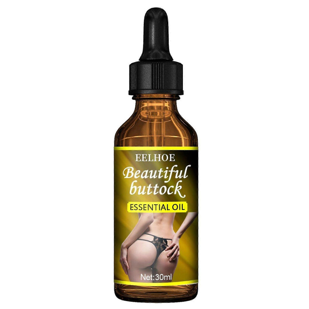 (As Show, One Size) Sexy Hip Buttock Enlargement Essential Oil,Effective Shaping Firming Buttocks 5213747852336