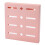 Wall Mounted Knife Holder with Traceless Adhesive, PP Kitchen Storage Rack, Ventilated Fast Drying 1