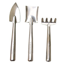 Garden Hand Tools Stainless Steel Mini Gardening Set with Ergonomic Grip for Flower and Vegetable Gardens