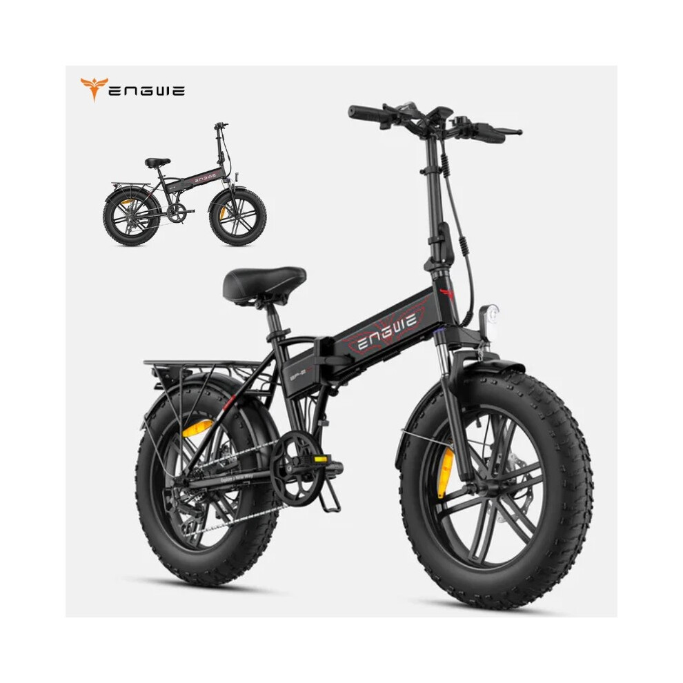 Engwe Ep-2 Boost 20" Folding Electric Bike 250W 48V 13Ah Black