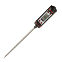 Digital Meat Thermometer Instant Read with Long 304 Stainless Steel Probe and LCD for Kitchen BBQ