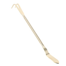 Bonsai Tools Stainless Steel Rake and Tweezers Set with Ergonomic Grip for Gardening