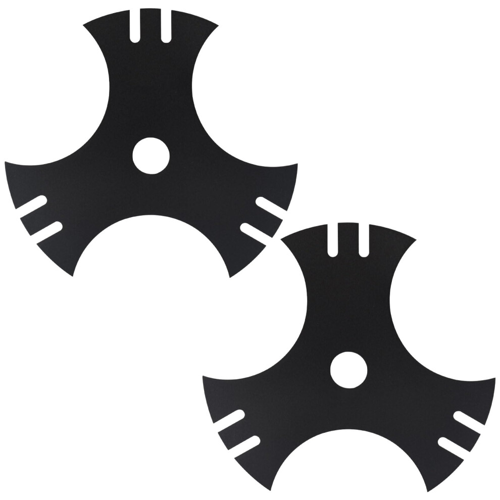 2 Pack 375525 Star Edger Blade Replacement For Echo Pe2000 Pe2400 Pe3100, Hardened Steel 9053599663539