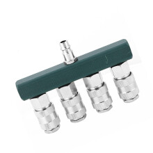 Manguera de aire NPT de 4 vías 1/4 pulgada con conector rápido neumática de alta calidad