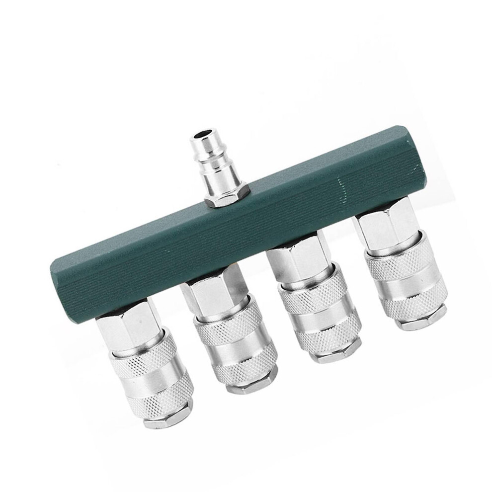 4 Way 1/4In Npt Air Hose Quick Connector High Quality Pneumatic 6935161622911