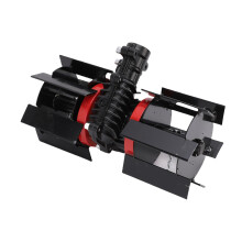 10CM Aluminum Iron Weeding Wheel 7 Teeth Garden Weed Removal Tool for Loosening Soil