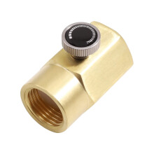 CO2 Refill Adapter Brass Connector Easy Installation and Long Service Life for SodaStream Cylinders