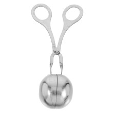Stainless Steel Meatball Maker and Cookie Scoop for Quick Creative Shapes Cake Pops Home Kitchen