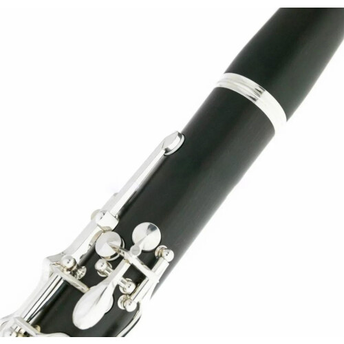 Bb Clarinet for Beginners 17Key Bakelite Body Nickel Keys with Protective Case 2