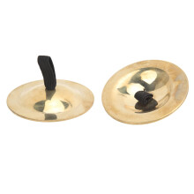 Brass Finger Cymbals for Belly Dance with Bright Percussion Accents for Dance and Music Performance