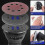 Pack de 4 almofadas de lixa de espuma para lixadora orbital, lixadora orbital de 5 polegadas e 8 furos Surfprep Foam Pad Edition 527 3