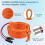 Solpanel til DC 8mm adapterkabel 2m, solstik til DC7909/8020 hanstik forlængerledning, blik 4