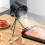 Portable Range Hood with Adjustable Speeds and Carbon Filter, USB Smoke Extractor for Small Kitchen BBQ 2