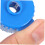 6pcs Quick Release Cymbal Nuts for Drum Set, Durable Plastic Fasteners, Black Blue Red 4