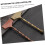 Silicone Tea Tray Cleaning Scraper Safe Surface DeformResistant Tea Set Cleaner Golden 4