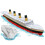 Ρεαλιστικό Split in Half Titanic Bath Toy and Pool Toy,Titanic Topper,Ιστορικά ακριβές εύθραυστο 2
