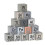 15 Piece Metal Element Cube Set-Perfect for Science Enthusiasts 3