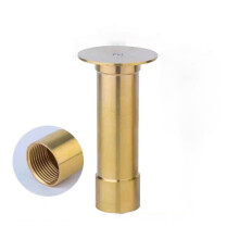 Fountain Nozzle Brass Mushroom Head 1 Inch Adjustable Low Noise Water Feature for Garden Pond