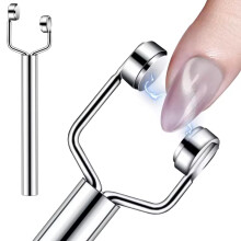 YShaped Cat Eye Nail Magnet Tool with UltraStrong Pull for MultiAngle Nail Art and Salon Use