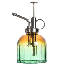 Vintage Glass Plant Mister 200ml Bronze Spray Bottle for Indoor Plants Fine Mist Spray