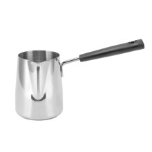 Stainless Steel Turkish Coffee Pot 350ml Long Handle Milk Frothing Jug for Home and MultiPurpose Use