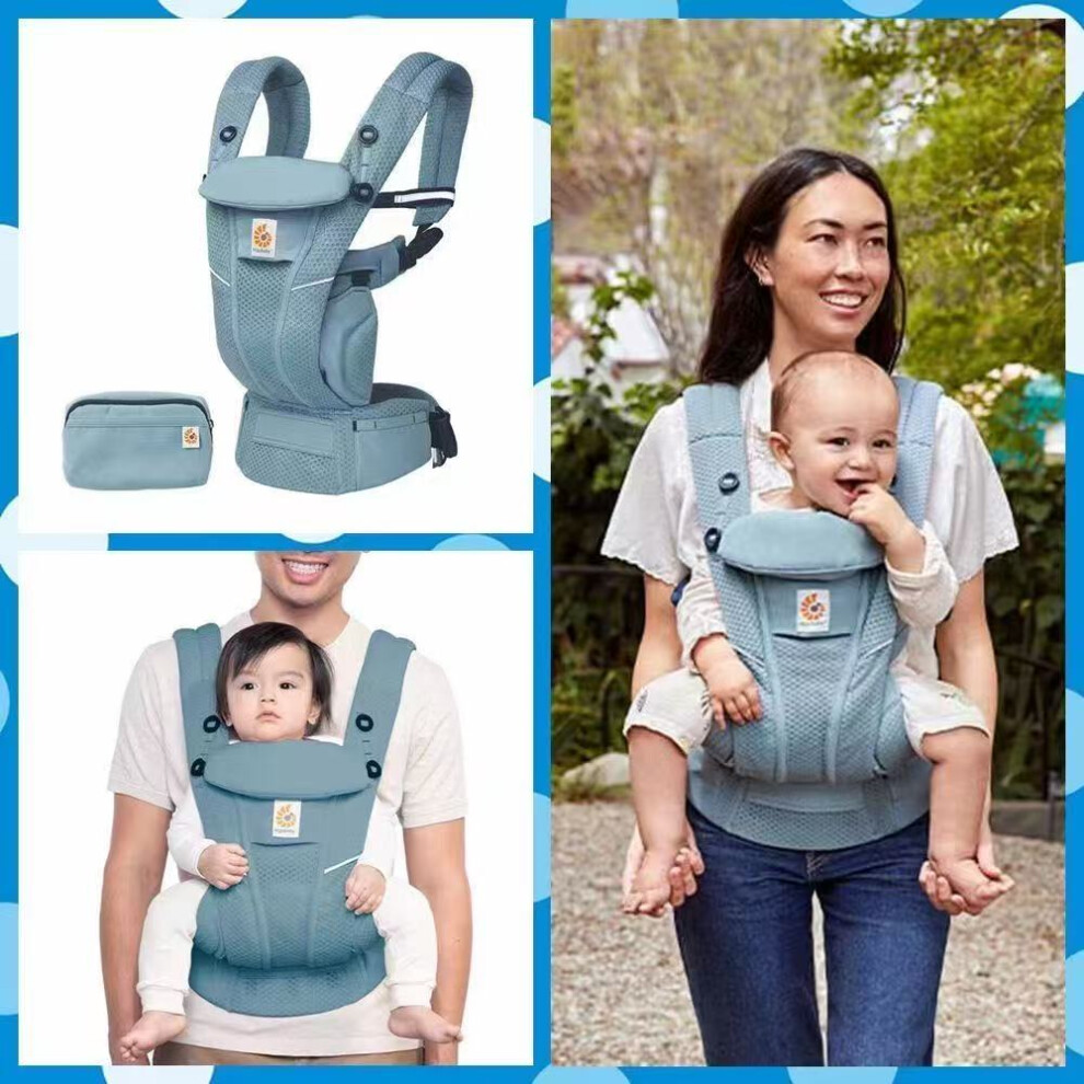 Ergobaby Omni 360 Baby Carrier Cool Air Mesh, 4-Positions 123 Baby