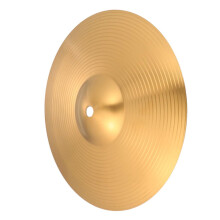 Hihat Cymbal for Jazz Drummers, Easy Clean, Quick Mount, Durable Drum Kit Replacement