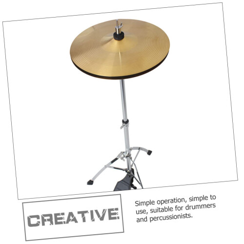 Hihat Cymbal for Jazz Drummers, Easy Clean, Quick Mount, Durable Drum Kit Replacement 2
